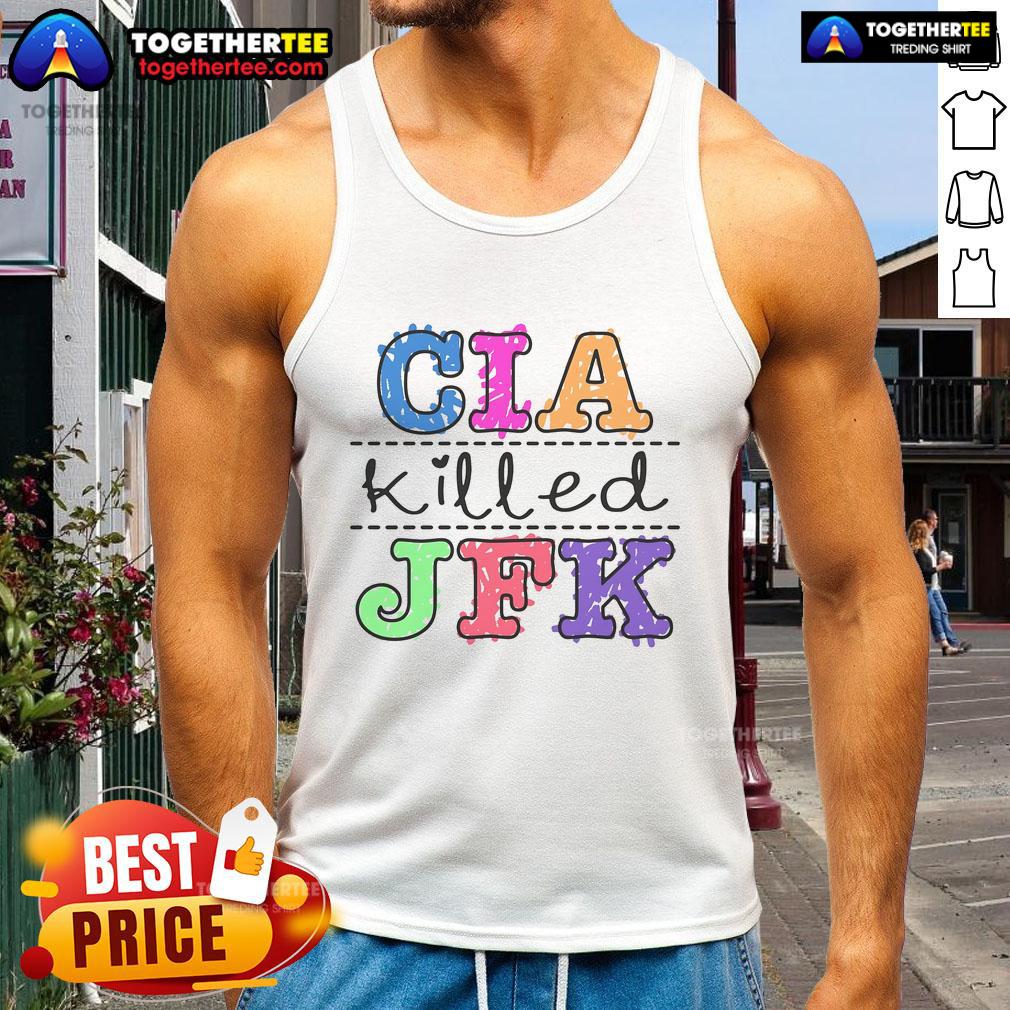 Pretty CIA Killed JFK T-Shirt - Image 4