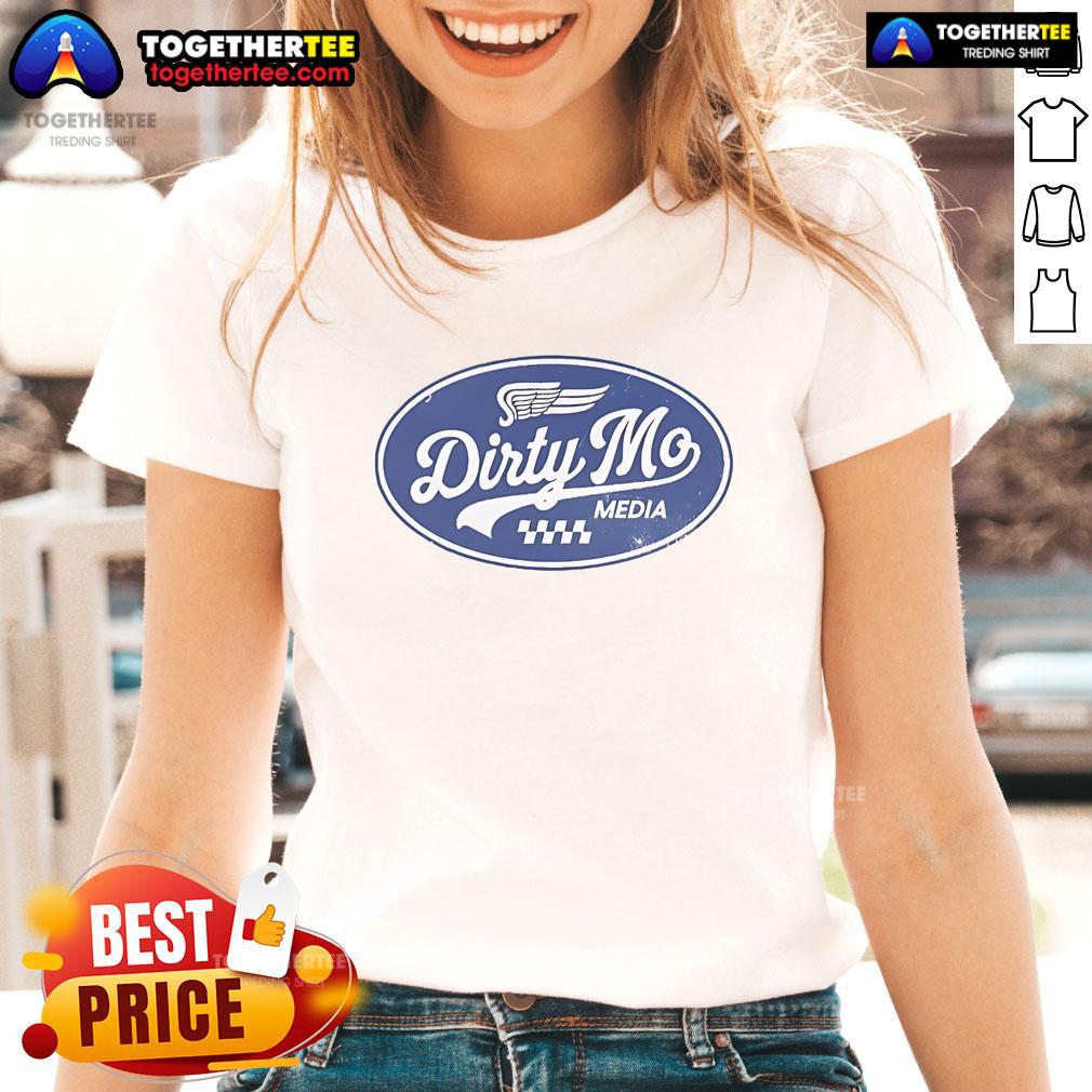 Pretty Dirty Mo Media Oval T-Shirt - Image 3