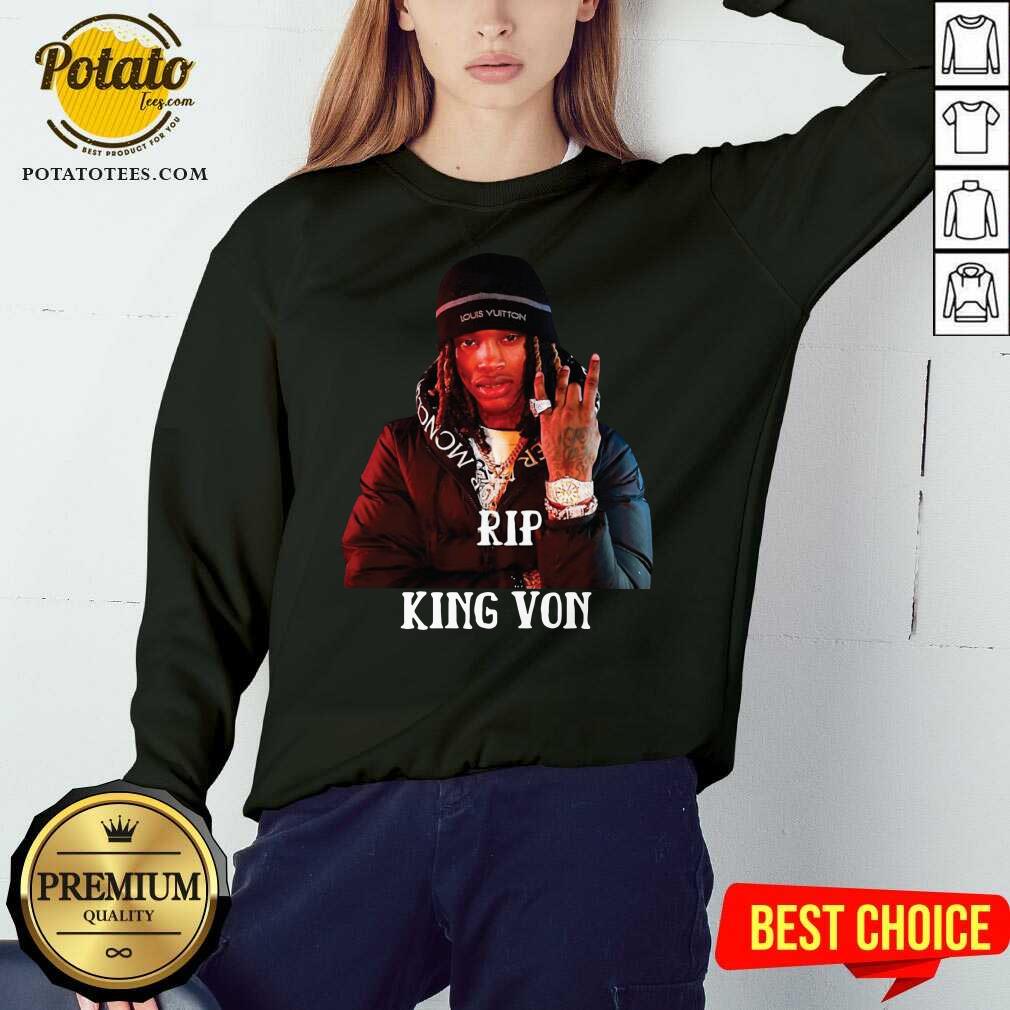 Official Rip King Von Shirt - Image 5