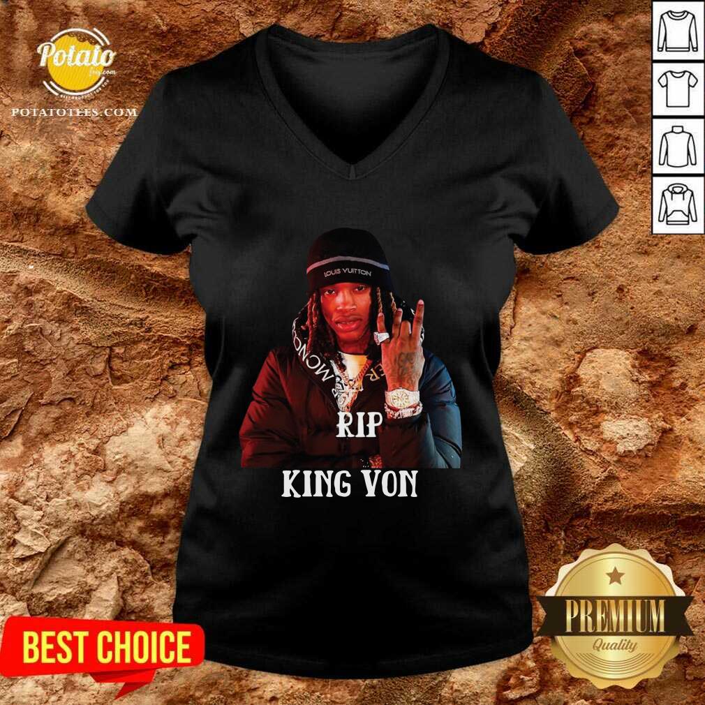 Official Rip King Von Shirt - Image 4