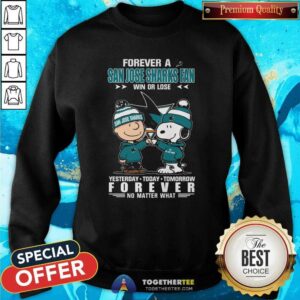Alternative view of Pretty A San Jose Sharks Fan Yesterday Today Tomorrow Forever T-Shirt