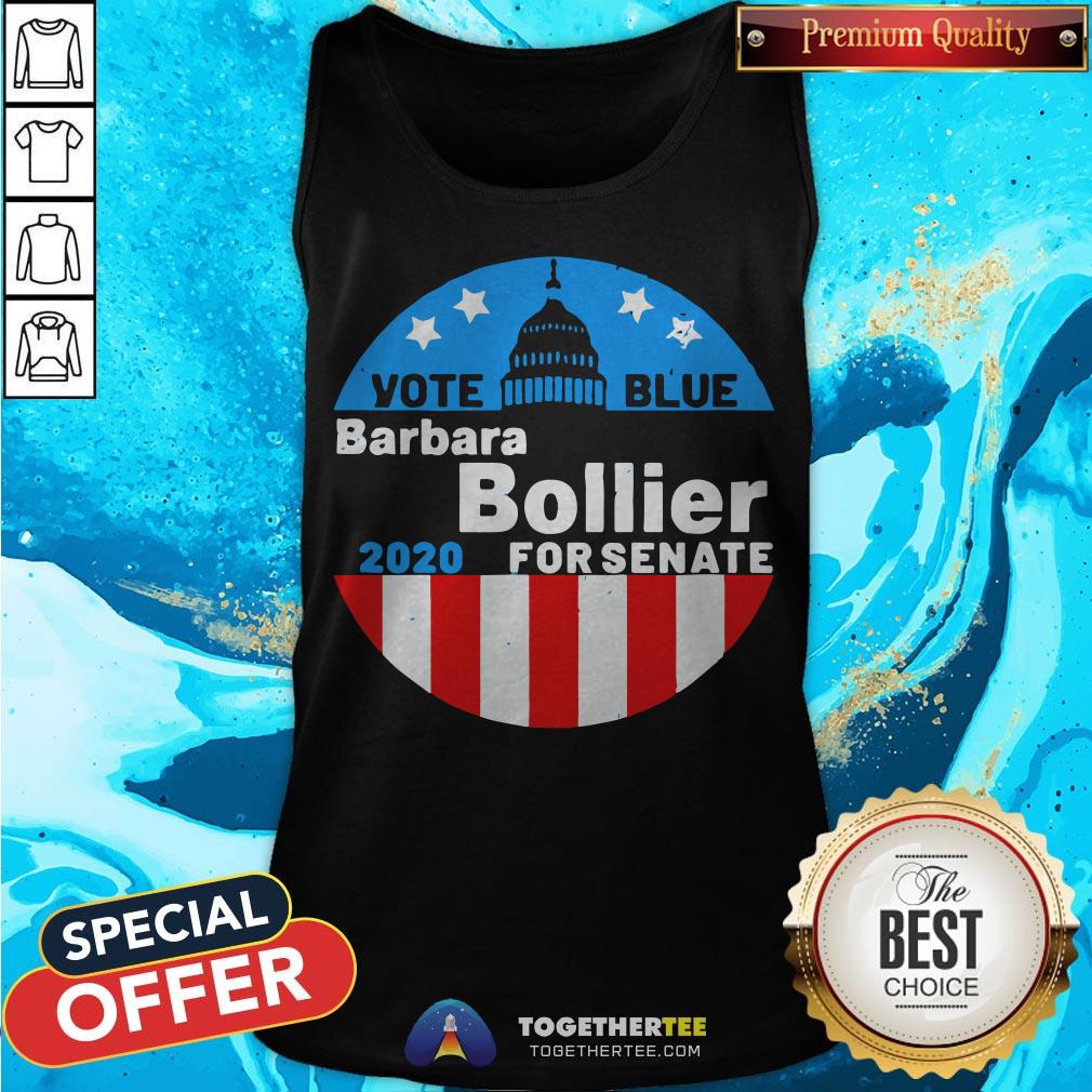 Barbara Bollier For Senate 2020 Election Democrat Voting T-Shirt - Image 3