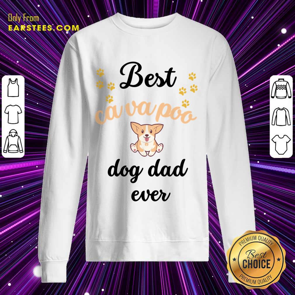 Best Cavapoo Dog Dad Ever Shirt - Image 5