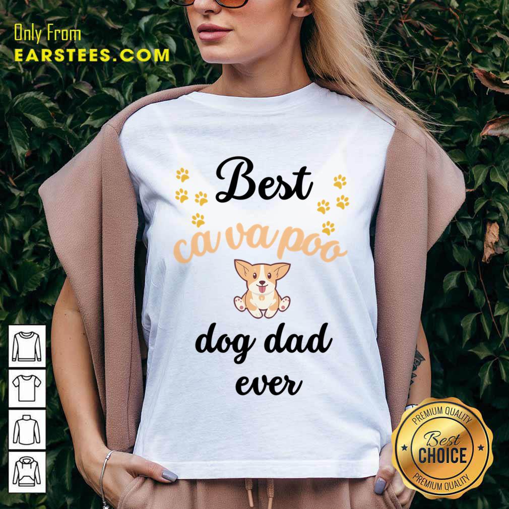 Best Cavapoo Dog Dad Ever Shirt - Image 3