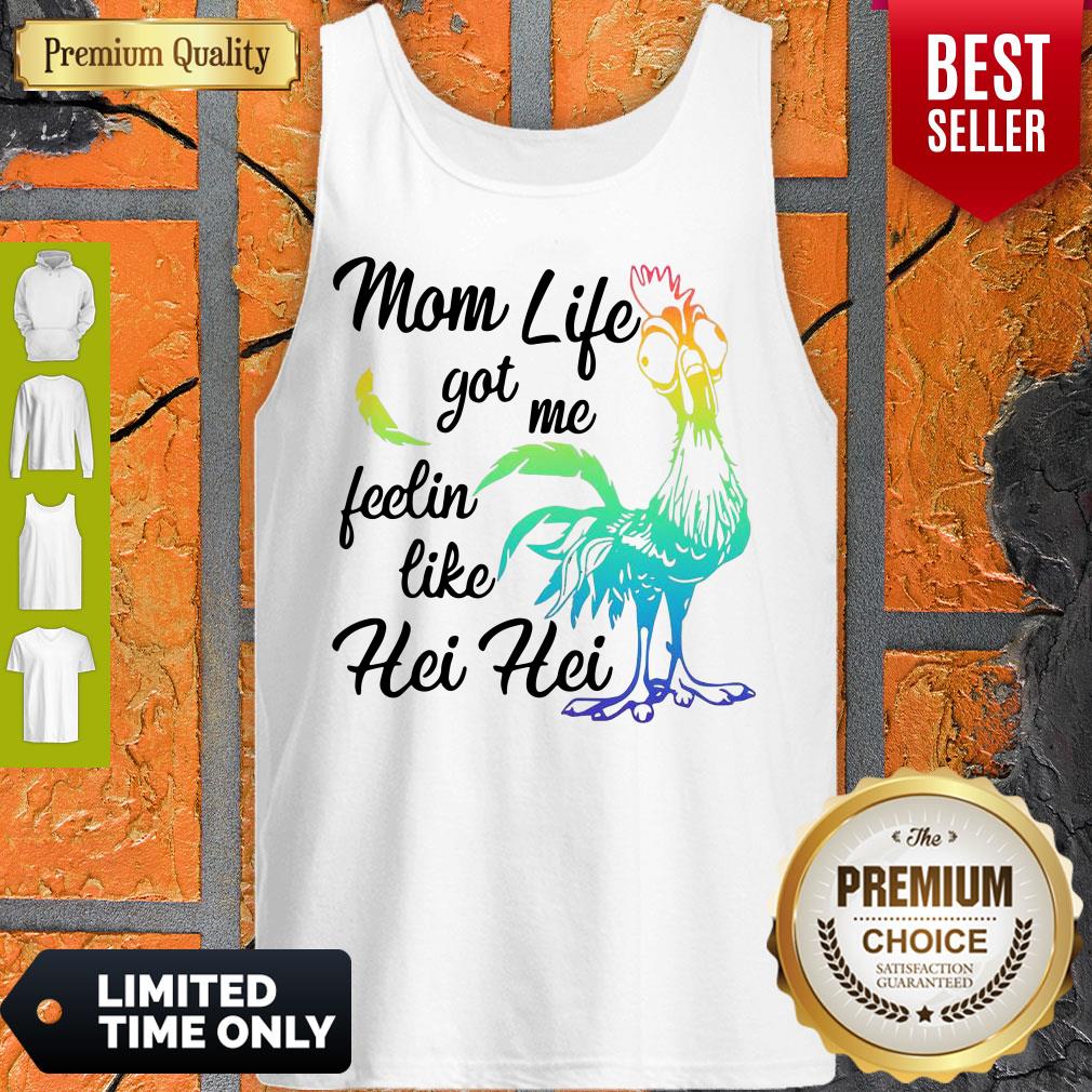 Moana Chicken Mom Life Got Me Feelin Like Hei Hei Shirt - Image 4