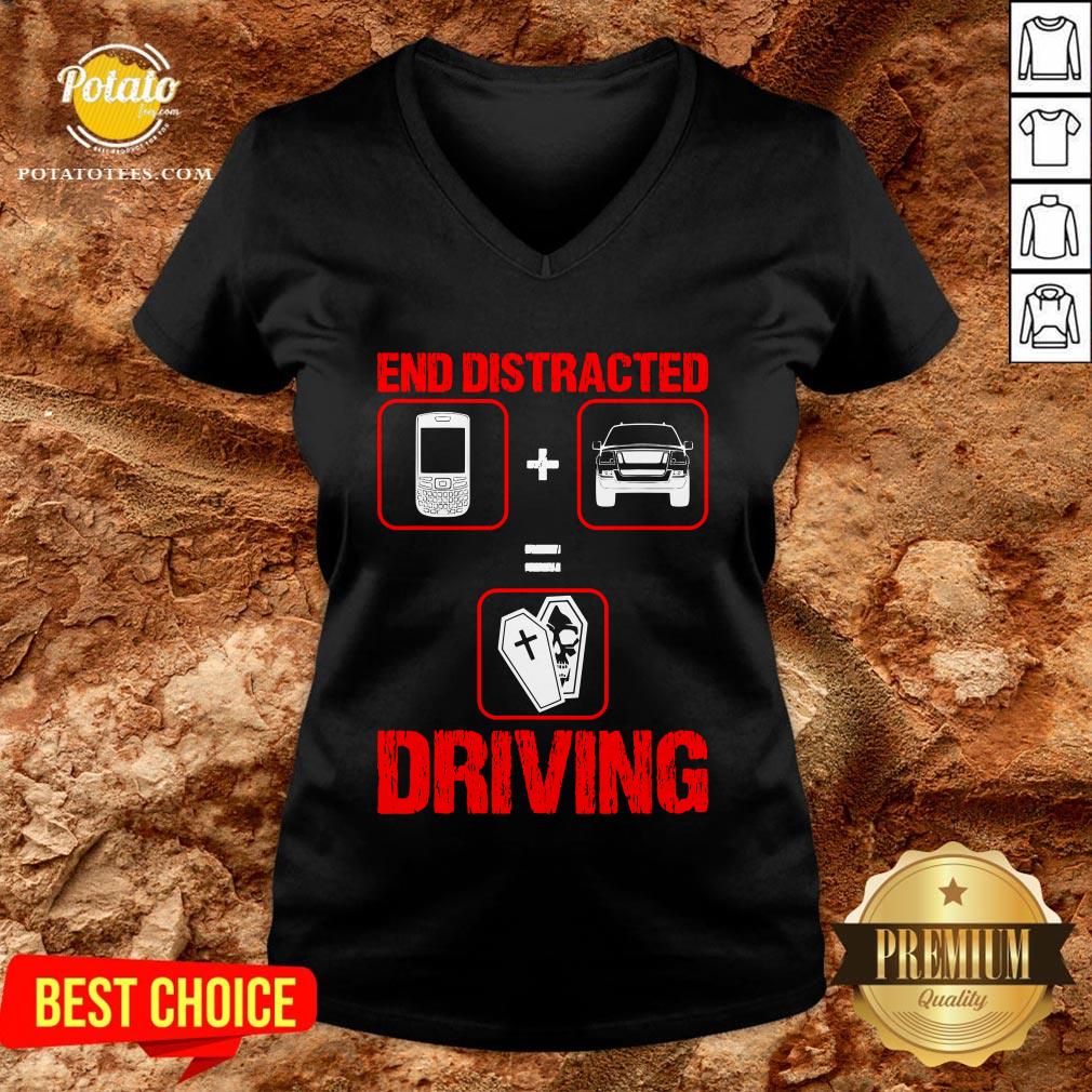 Original End Distracted Driving Driver Shirt - Image 3