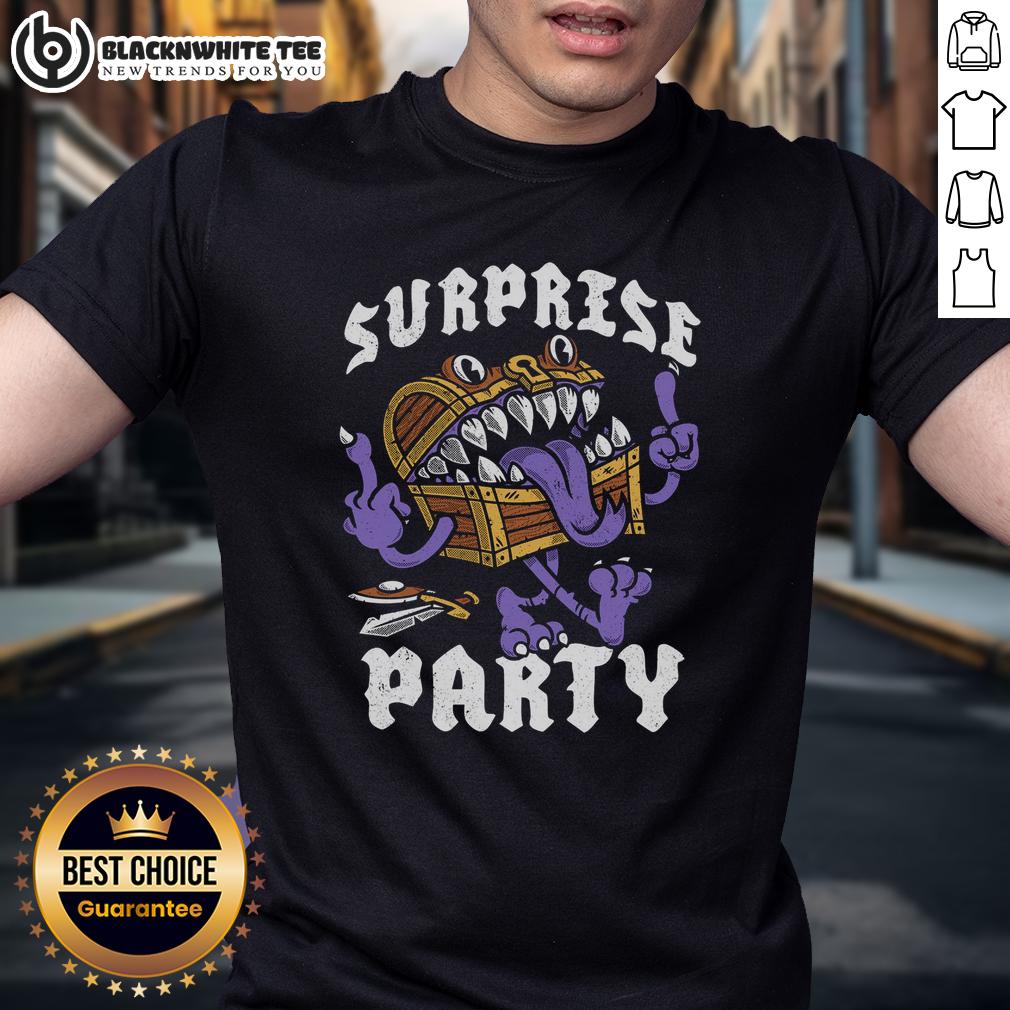 Nice Surprise Party Mimic Chest T-Shirt