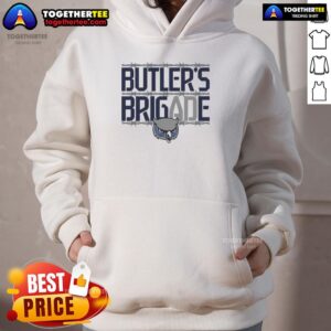 Alternative view of Official Owls Olathe West Football Butler's Brigade T-Shirt
