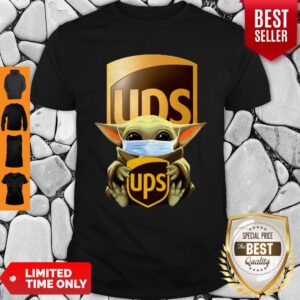 Perfect Baby Yoda Mask Hug UPS Shirt