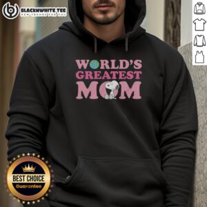 Alternative view of Original Snoopy World's Greatest Mom T-Shirt