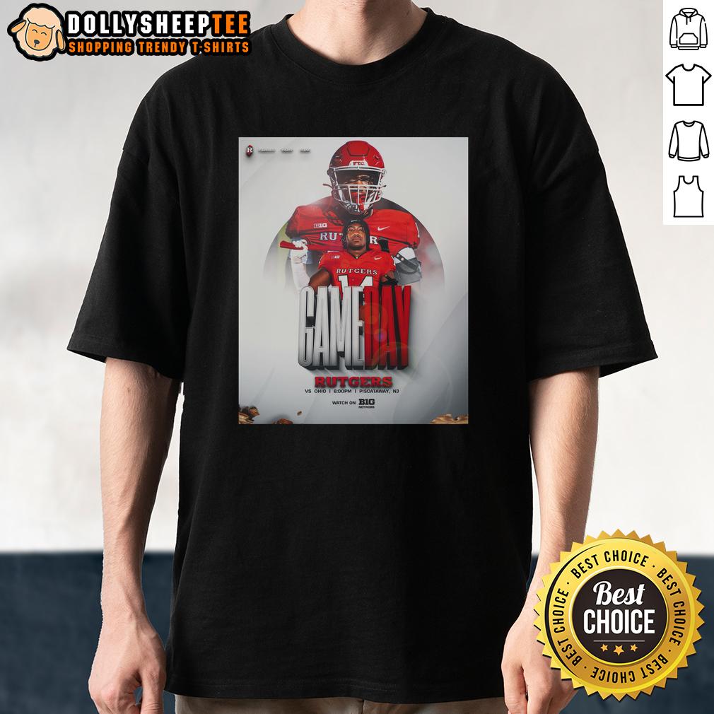 Awesome Rutgers Scarlet Knights Football Gameday Vs Ohio T-Shirt