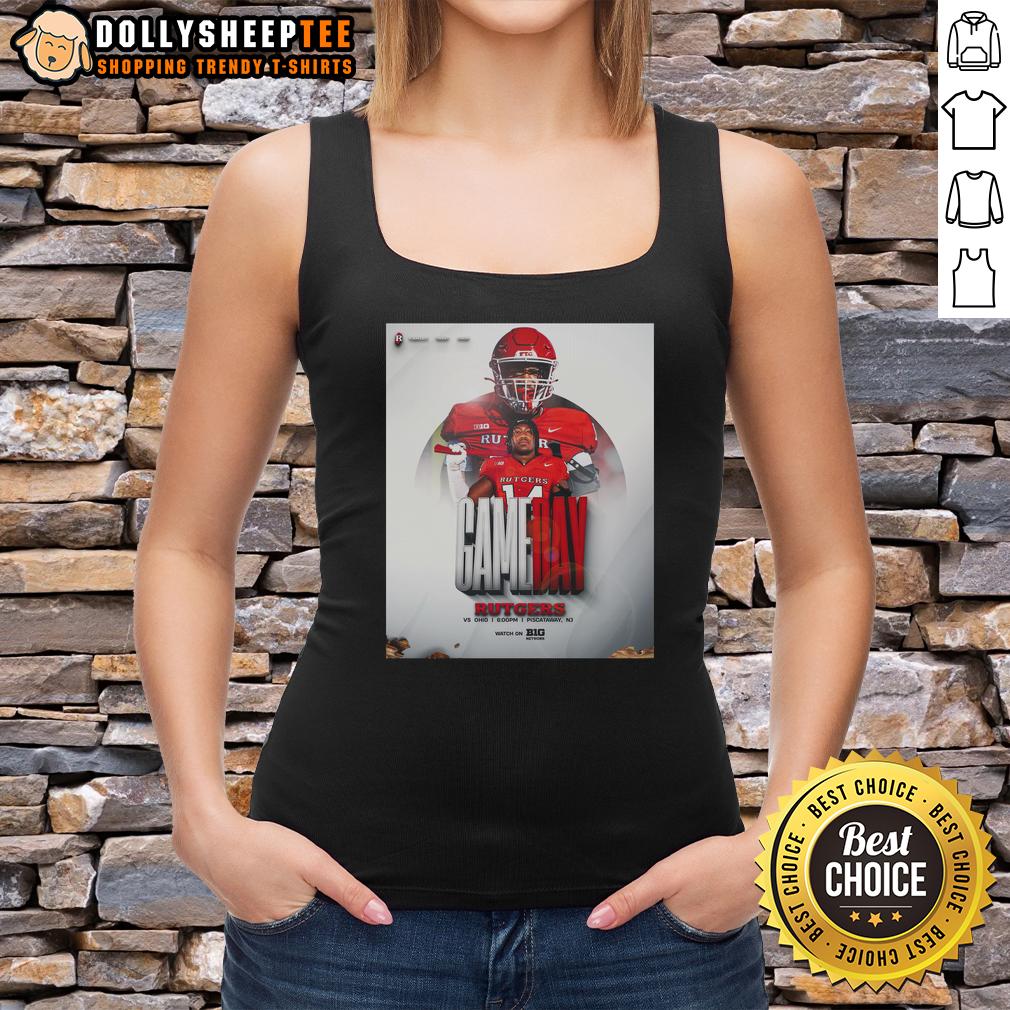 Awesome Rutgers Scarlet Knights Football Gameday Vs Ohio T-Shirt - Image 4