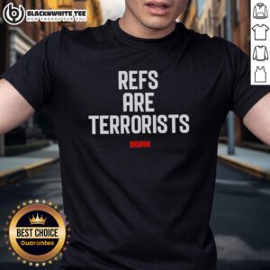 Official Refs Are Terrorist Sgpn Sports Gambling Podcast T-Shirt