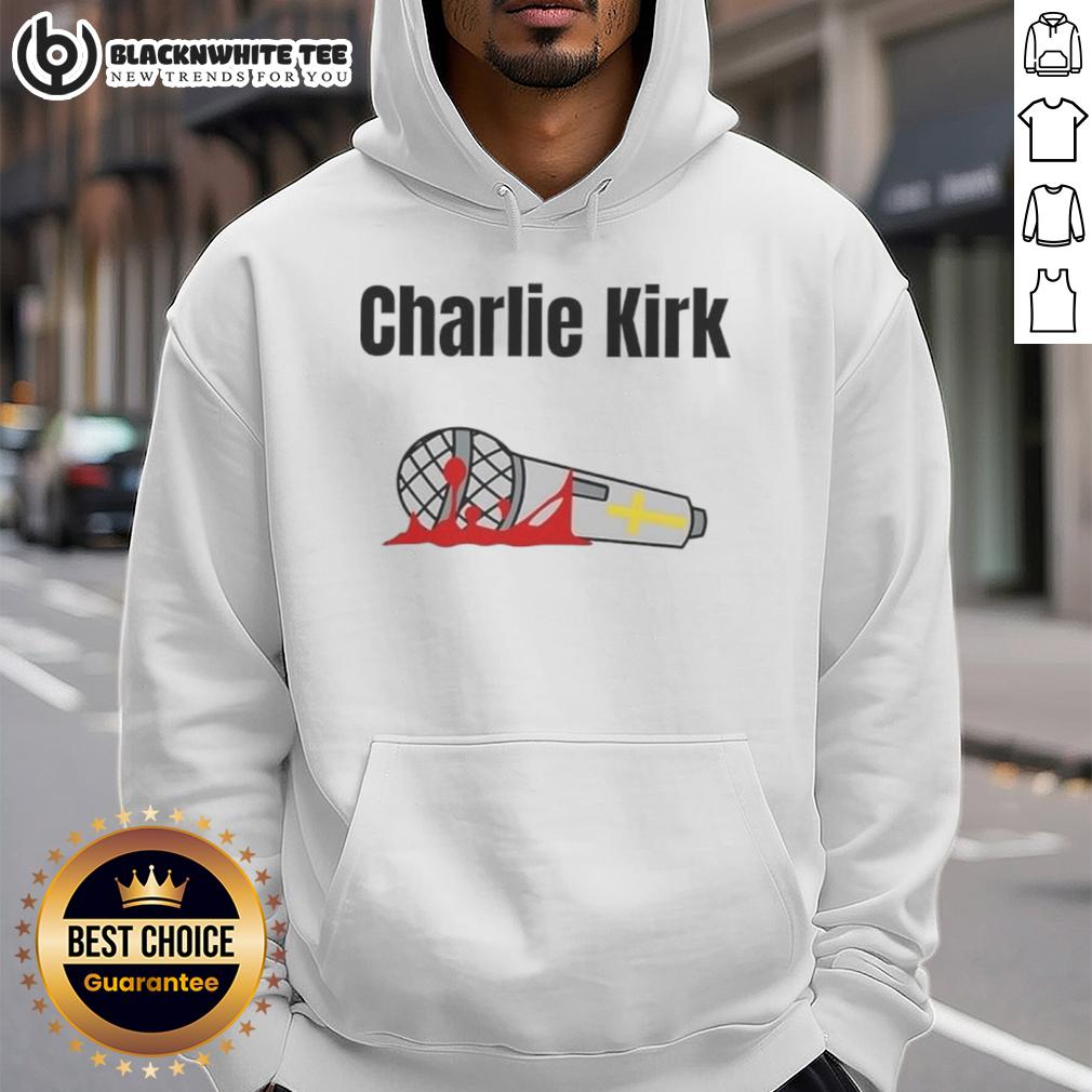 Top Charlie Kirk Mic Drop Memorial T-Shirt - Image 2