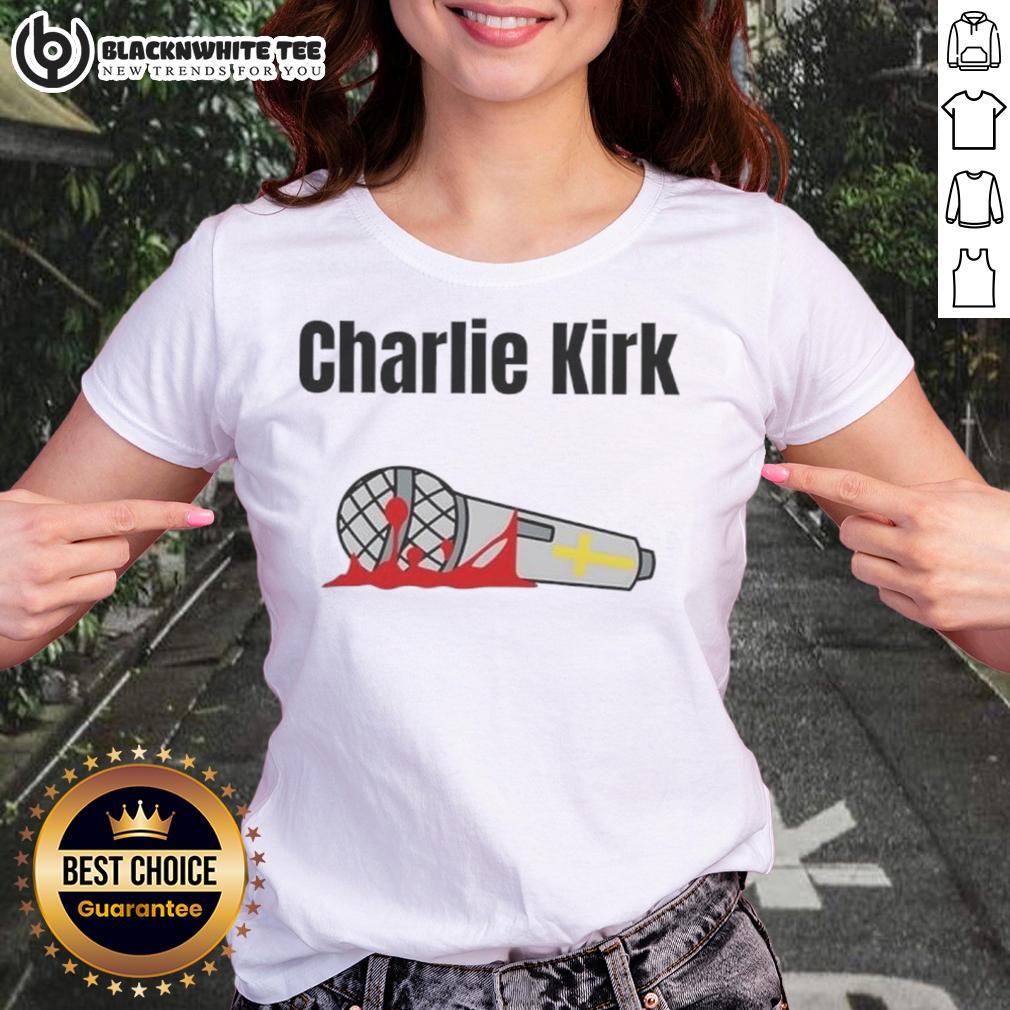 Top Charlie Kirk Mic Drop Memorial T-Shirt - Image 3