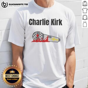 Top Charlie Kirk Mic Drop Memorial T-Shirt