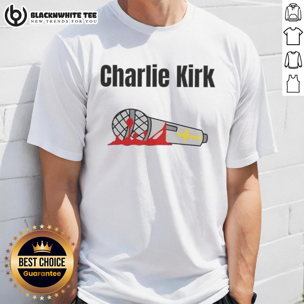 Top Charlie Kirk Mic Drop Memorial T-Shirt