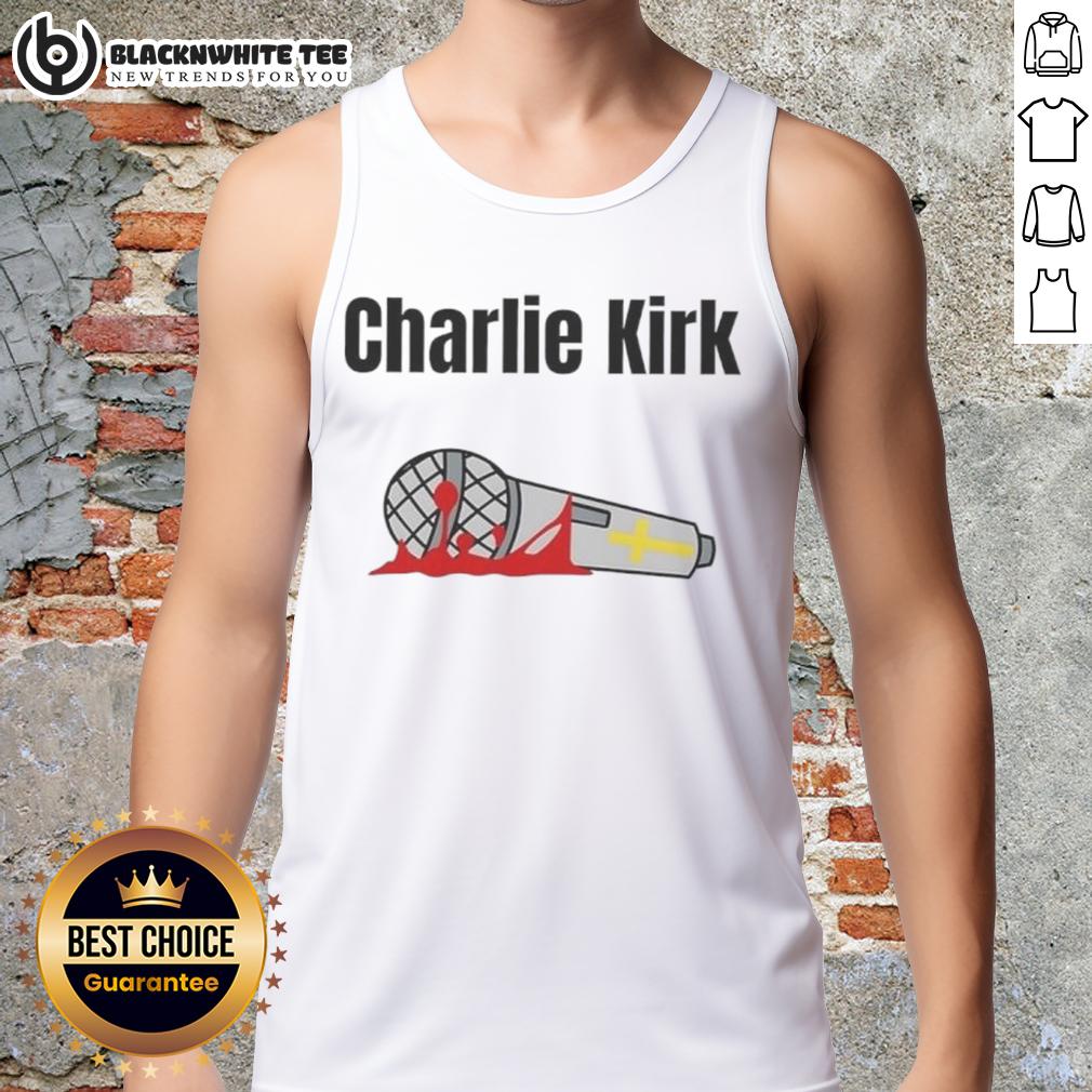 Top Charlie Kirk Mic Drop Memorial T-Shirt - Image 4
