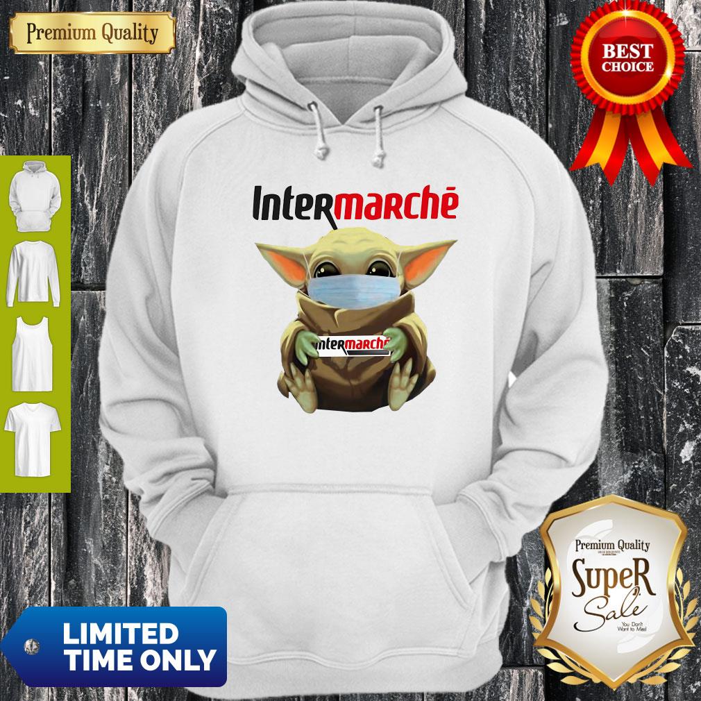 Official Baby Yoda Mask Intermarché Coronavirus Shirt - Image 2