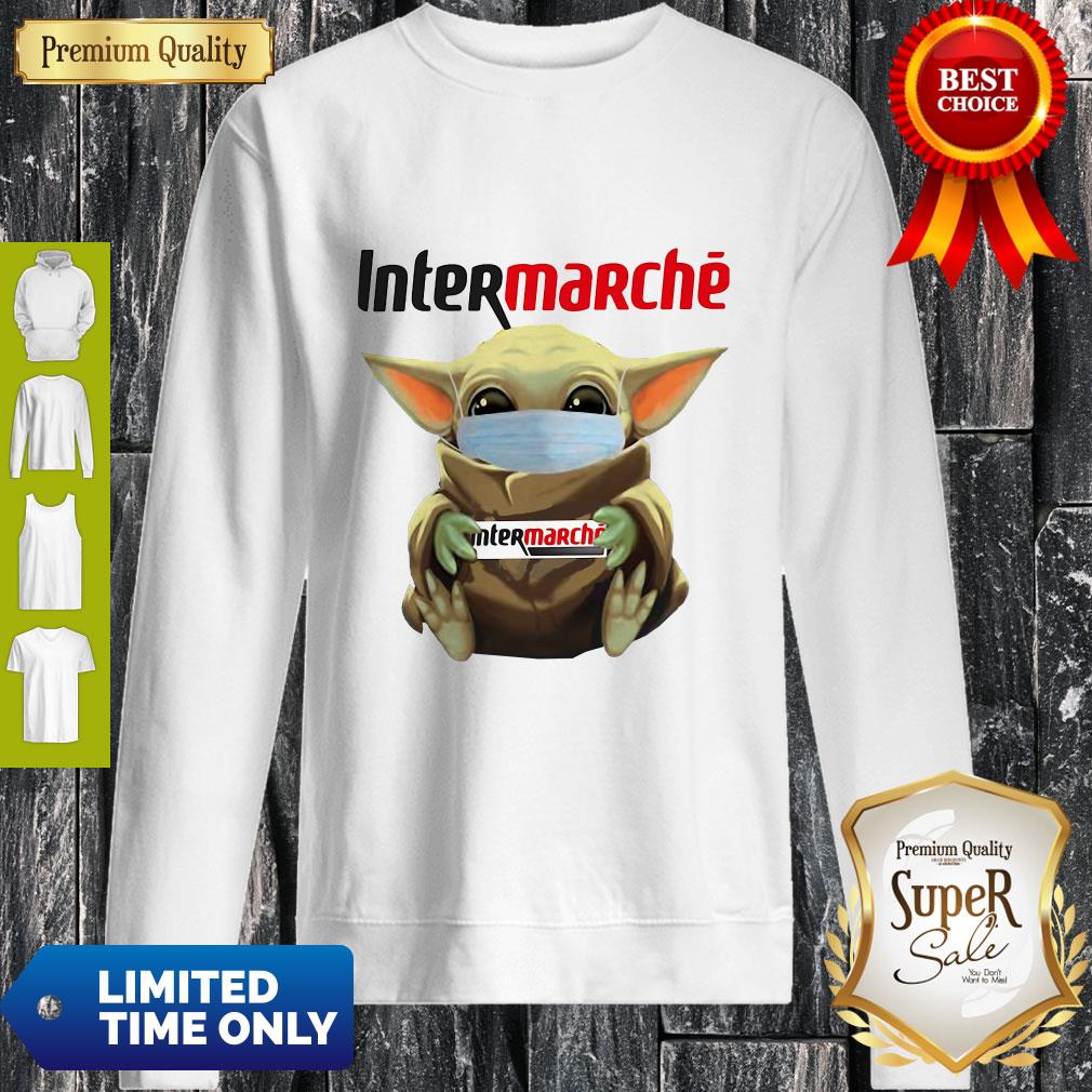 Official Baby Yoda Mask Intermarché Coronavirus Shirt - Image 5