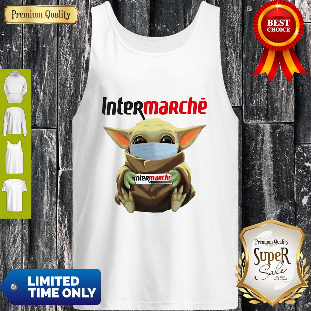 Official Baby Yoda Mask Intermarché Coronavirus Shirt - Image 4