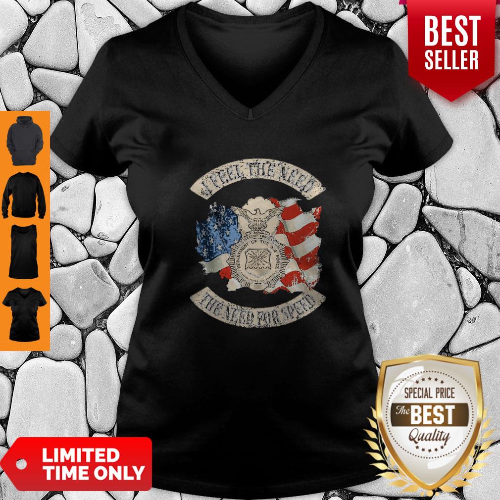 Premium American Flag I Feel The Need The Need For Speed US Air Force Shirt - Image 4