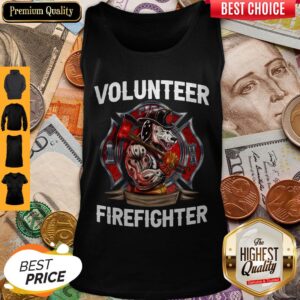 Alternative view of Awesome Volunteer Firefighter Vintage Shirt