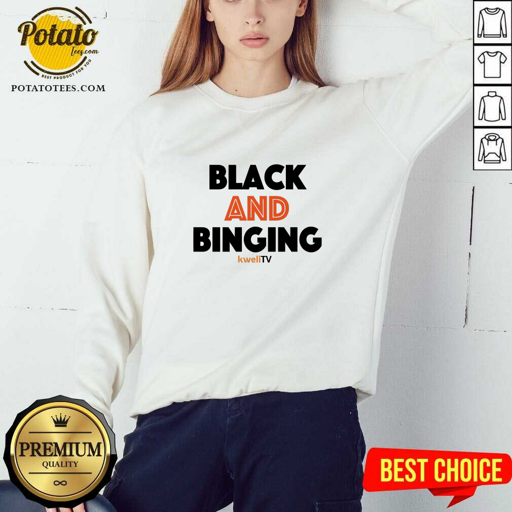 KweliTV Black & Binging T-Shirt - Image 3