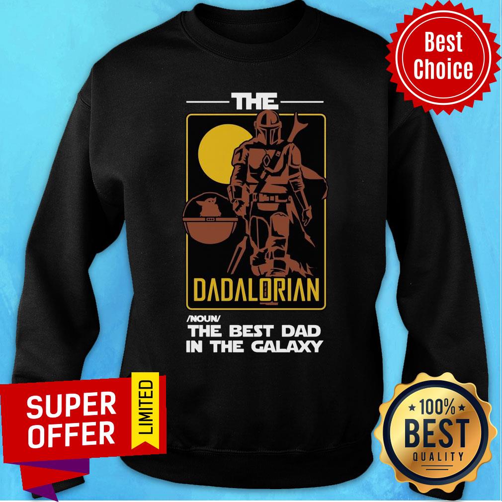 The Dadalorian Best Dad In Galaxy Shirt - Image 4