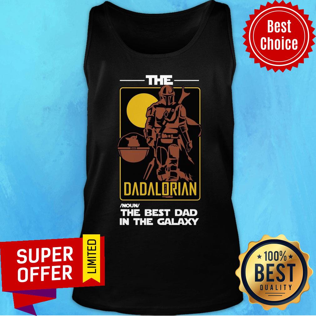 The Dadalorian Best Dad In Galaxy Shirt - Image 3