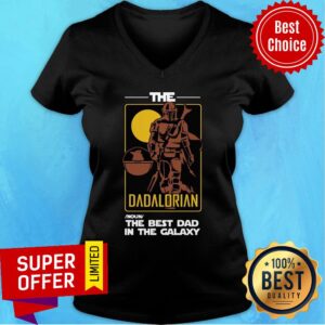 Alternative view of The Dadalorian Best Dad In Galaxy Shirt