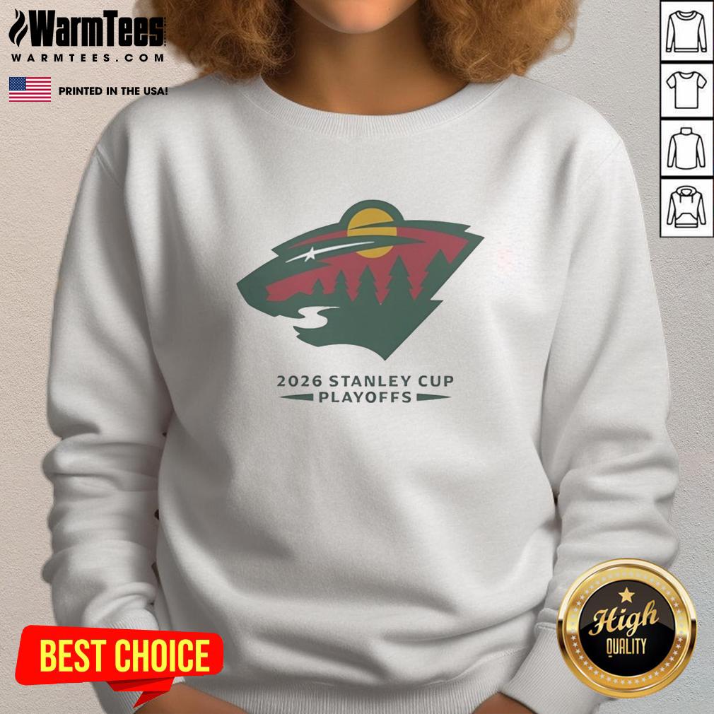 Pretty Minnesota Wild NHL 2026 Stanley Cup Playoffs T-Shirt - Image 5