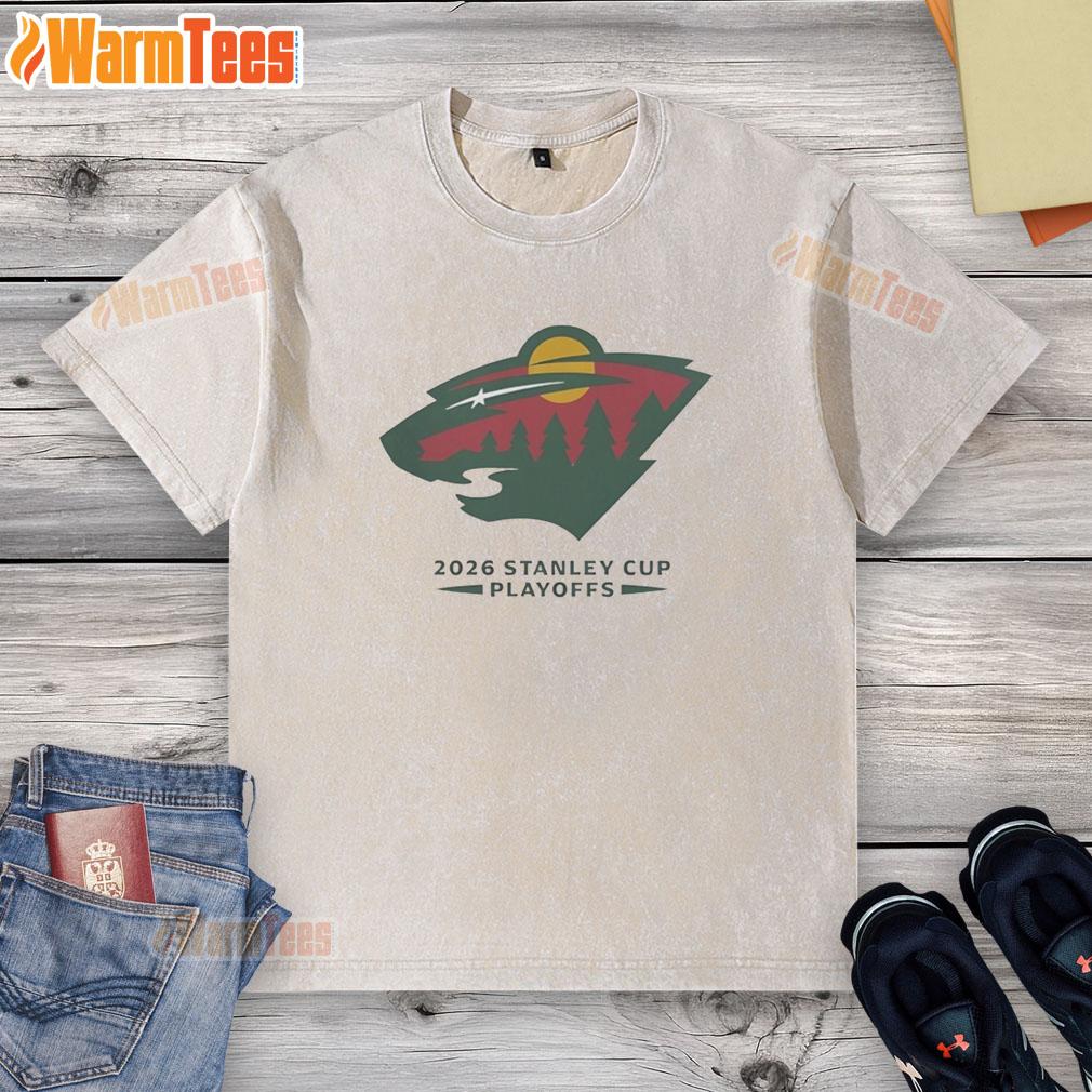 Pretty Minnesota Wild NHL 2026 Stanley Cup Playoffs T-Shirt - Image 6