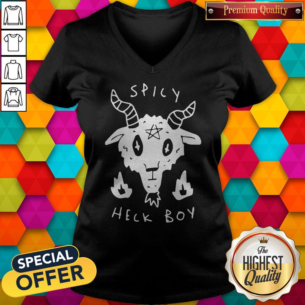 Goat Spicy Heck Boy Shirt - Image 2