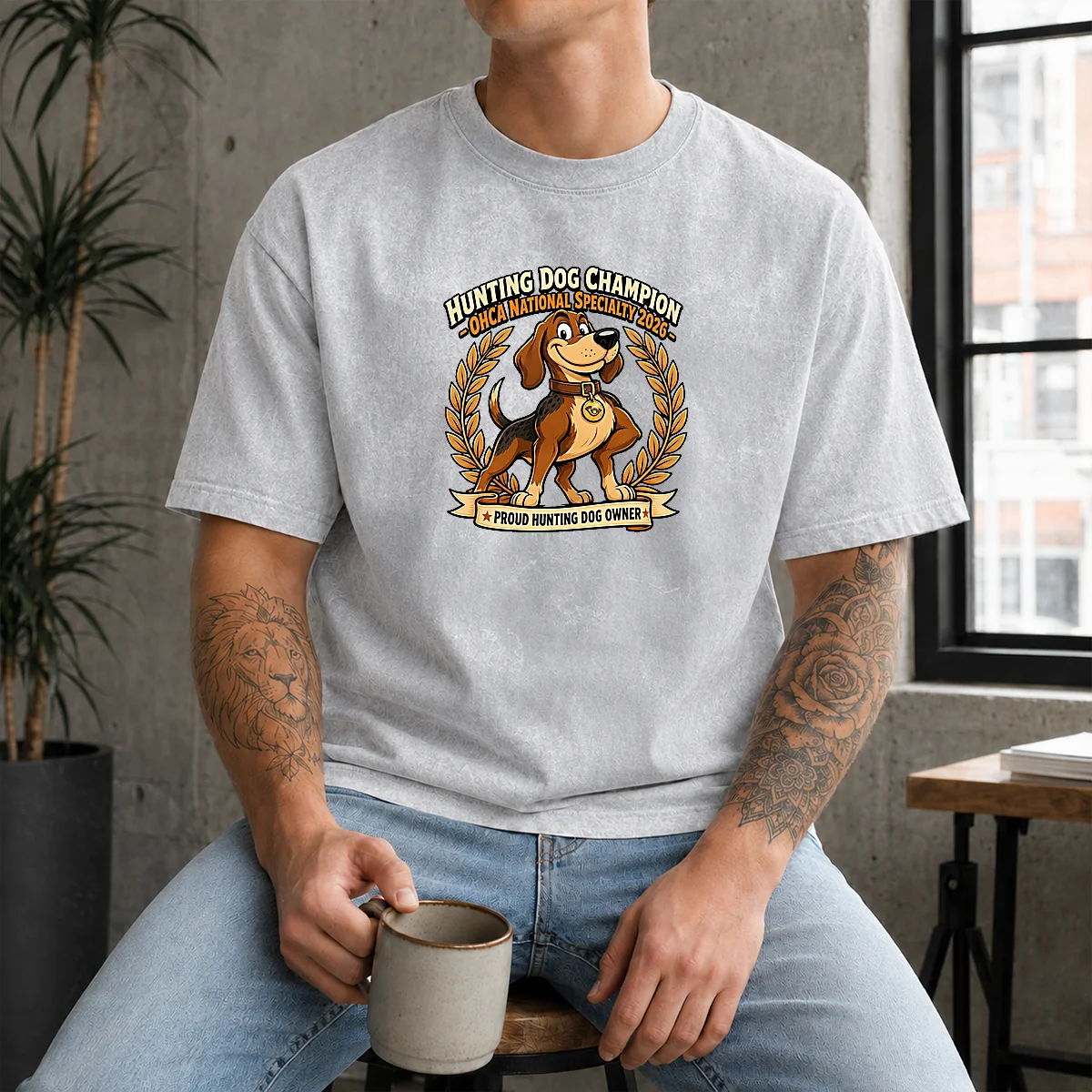 Nice OHCA National Specialty Hunting Dog Pride Cartoon Shirt - Image 9