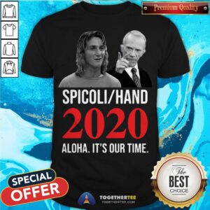 Official Spicoli Hand 2020 Alqua Its Our Time Shirt