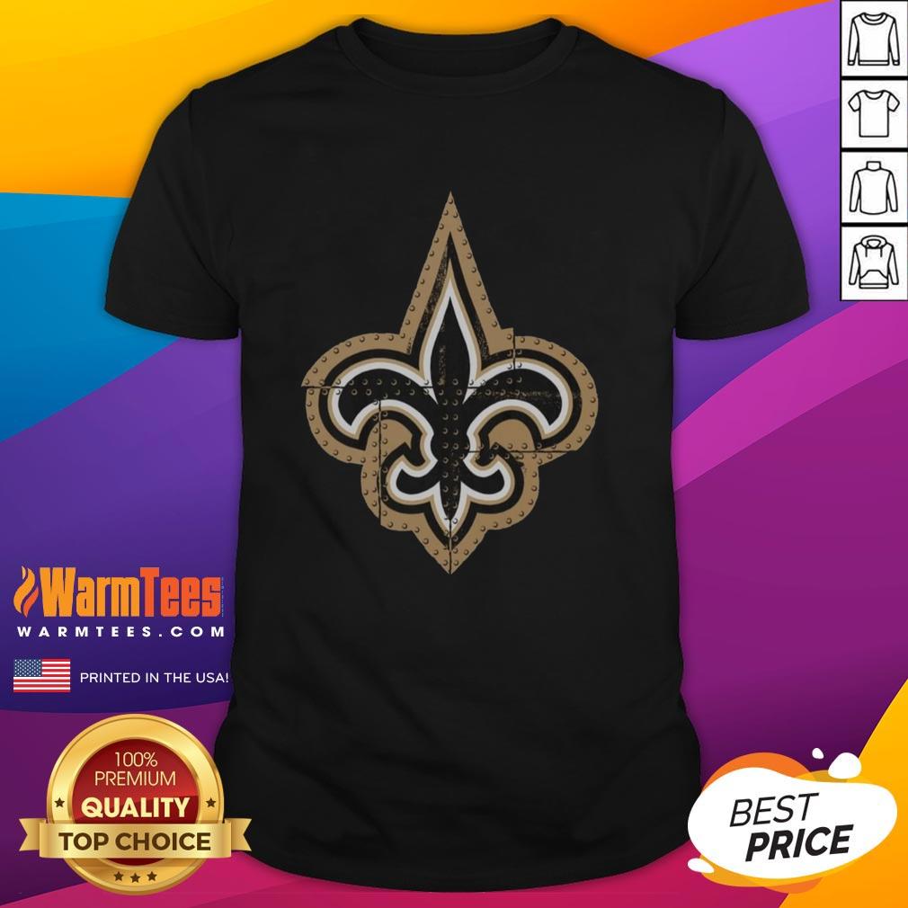 Good New Orleans Saints Rivet Logo T-Shirt