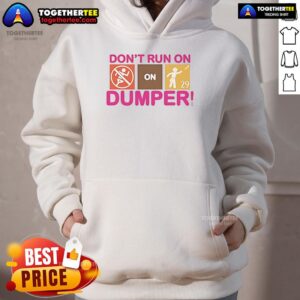 Alternative view of Official Cal Raleigh Seattle Mariners Don't Run On Dumper T-Shirt