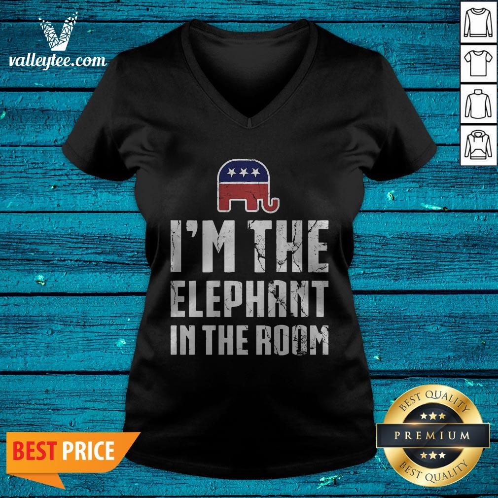 I'm The Elephant In The Room Republican Conservative Pride Shirt - Image 4