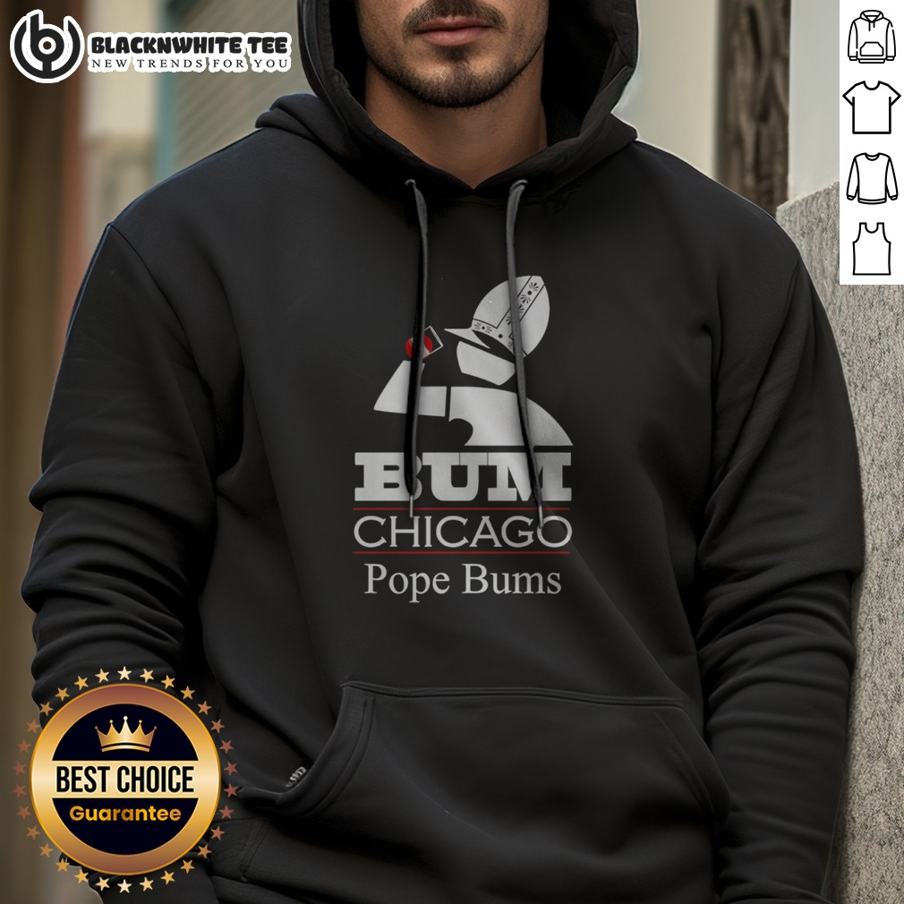 Hot Bum Chicago Pope Bums Logo Shirt - Image 2