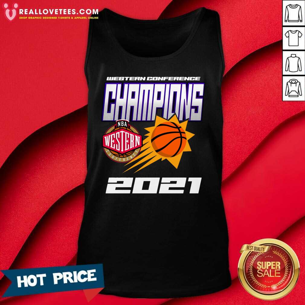 Phoenix Suns Western Conference Champions Nba Western 2021 Shirt - Image 3