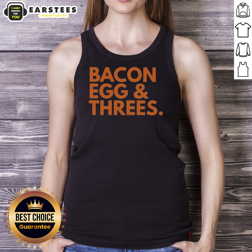 Top Bacon Egg Threes Shirt - Image 5