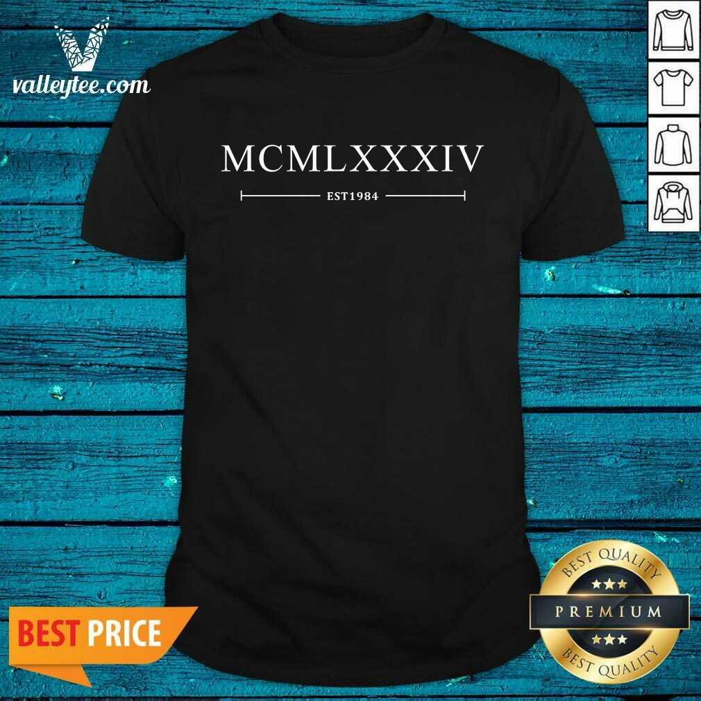 Excellent MCML XXXIV 1984 Shirt