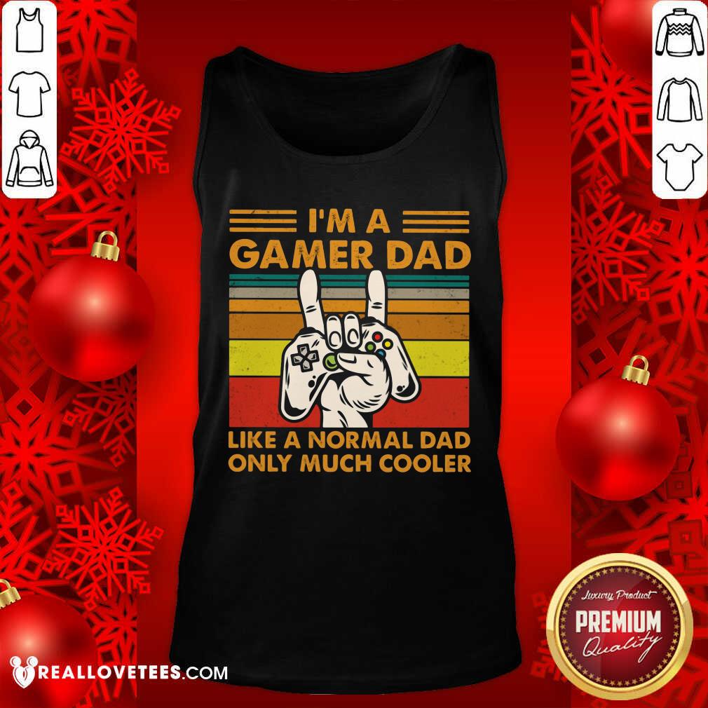 Im A Gamer Dad Vintage Shirt - Image 4