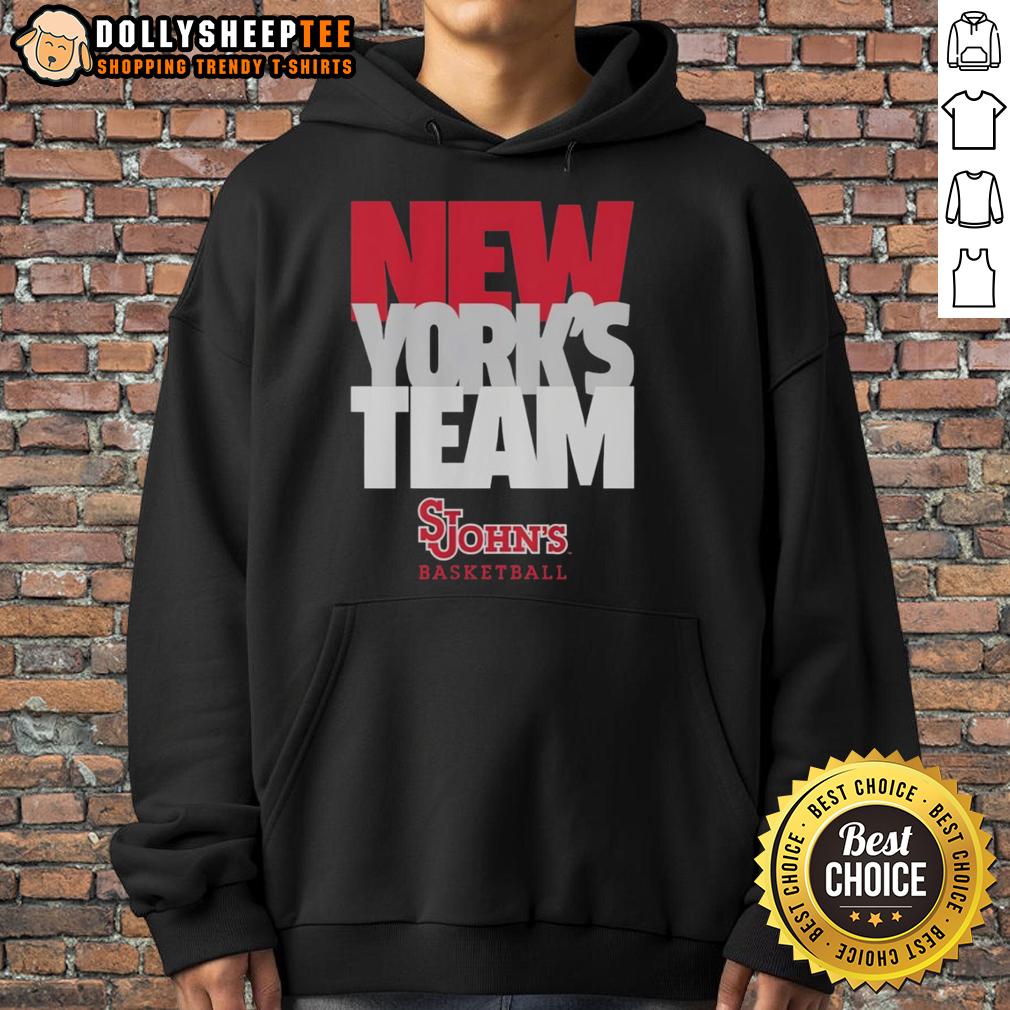 Original New York's Team Text Stack St John's Red Storm T-Shirt - Image 2
