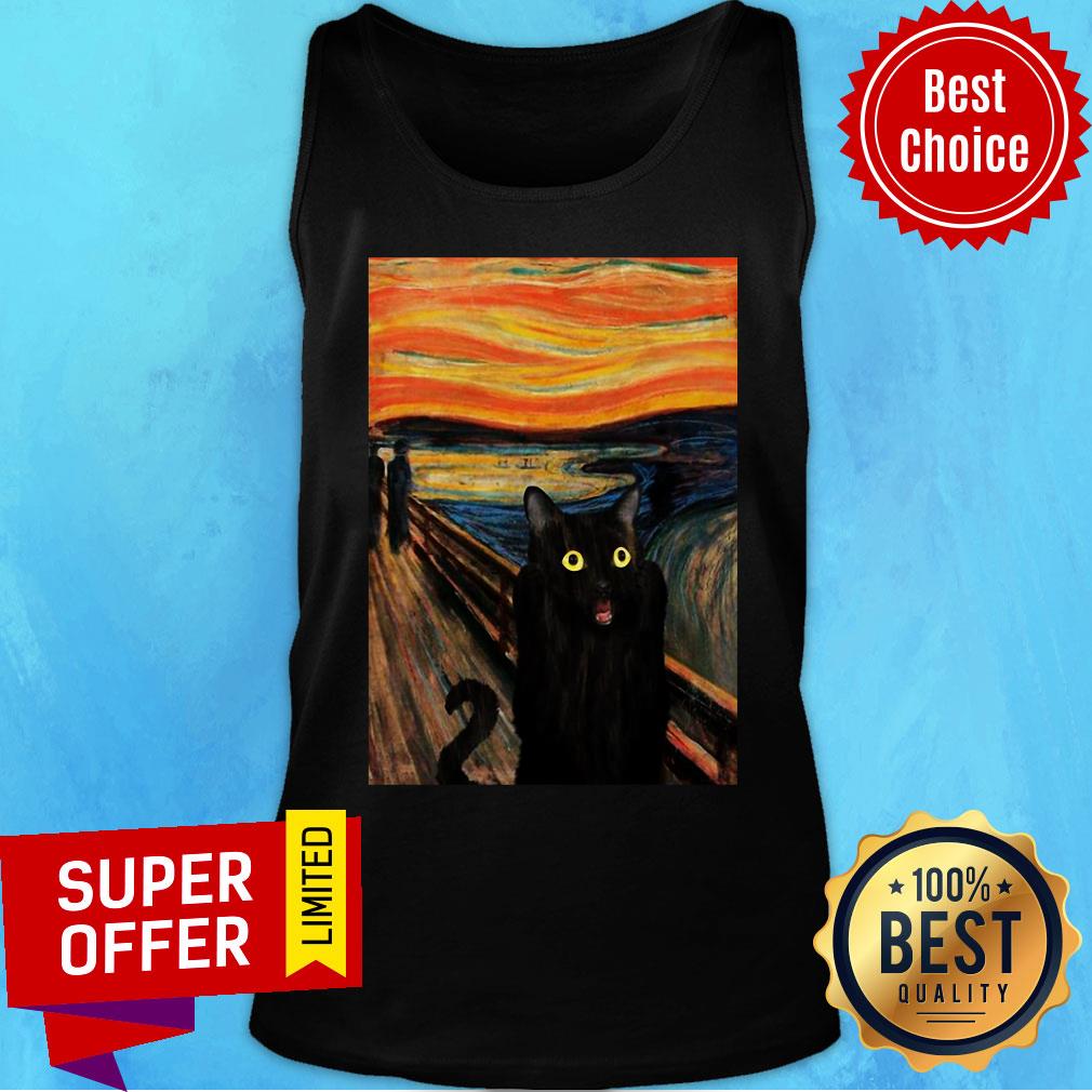 Cat Expressionism Painting Shirt - Image 3