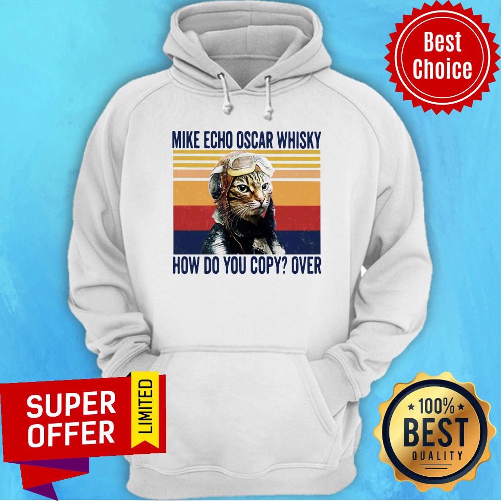 Cat Mike Echo Oscar Whisky How Do You Copy Over Vintage Shirt - Image 5