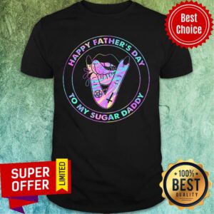 Lips Satan Happy Father's Day To My Sugar Daddy Shirt