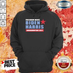 Alternative view of Freedom Wins Biden Harris Inauguration 2021 Shirt