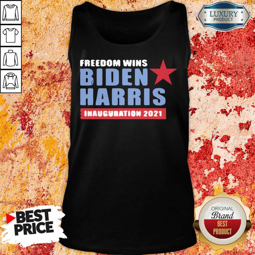 Freedom Wins Biden Harris Inauguration 2021 Shirt - Image 4